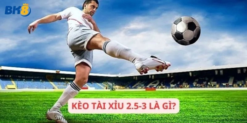 Định nghĩa tài xỉu bóng đá 2 trái rưỡi 3 trái dễ hiểu